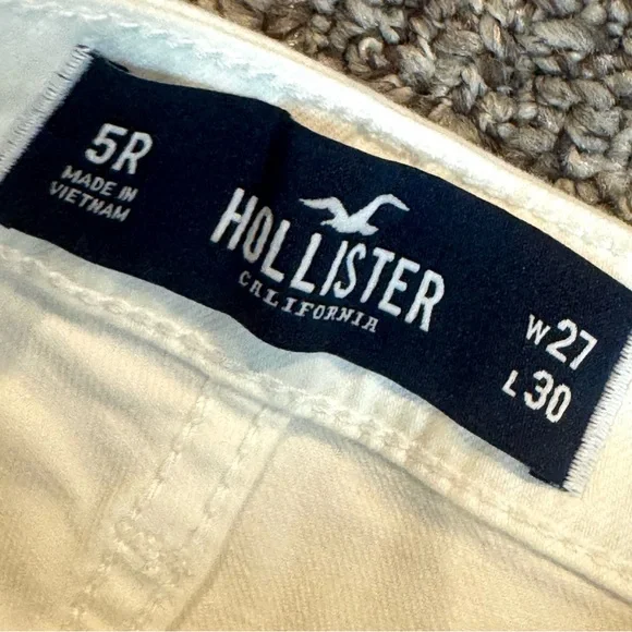 Hollister White distressed Skinny Jeans - Picture 4 of 8